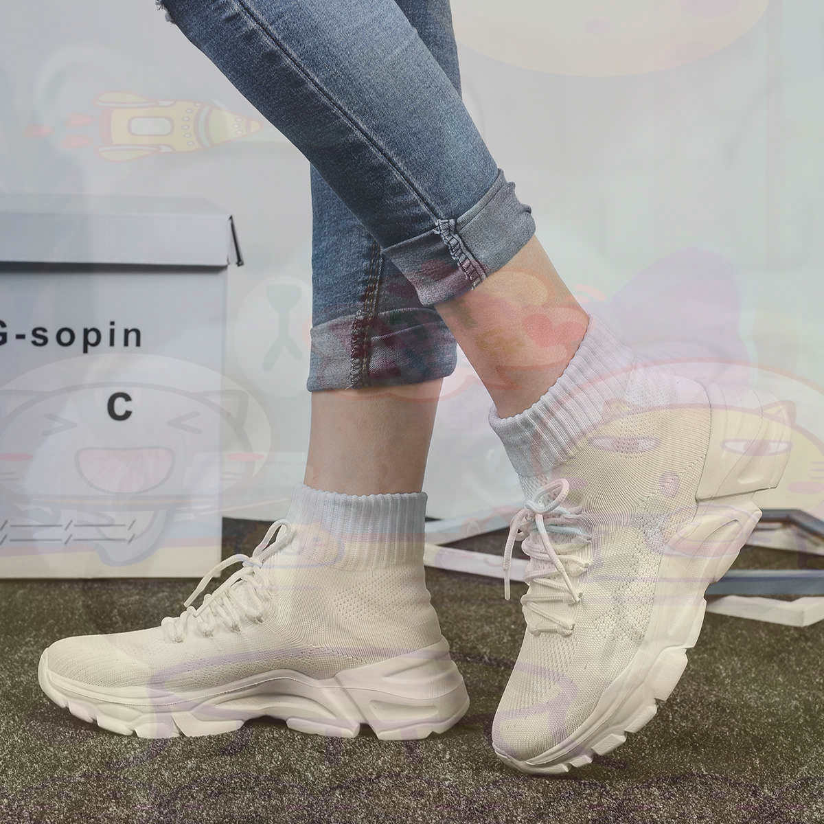 Streetwear Brands In Uk - Zwiększa wysokość Sumer Koszykówki Koszykówka Damskie